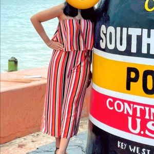 Off shoulder jumpsuit